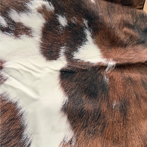 Cowhide Pattern Throw Pillow Cover Set - Picture 3 of 3